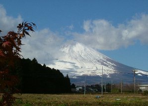 12月の富士山